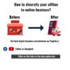 How to diversify your offline to online business