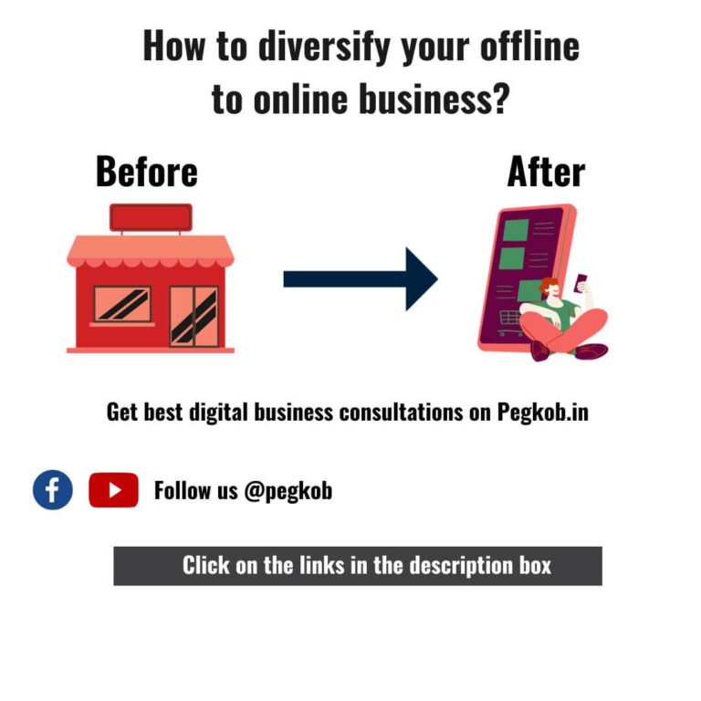 How to diversify your offline to online business?